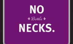 Beer Coaster: No bottle necks