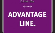 Over the advantage line Advertisement