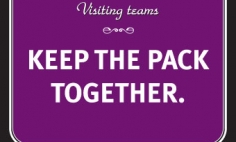 Keeping the pack together Advertisement